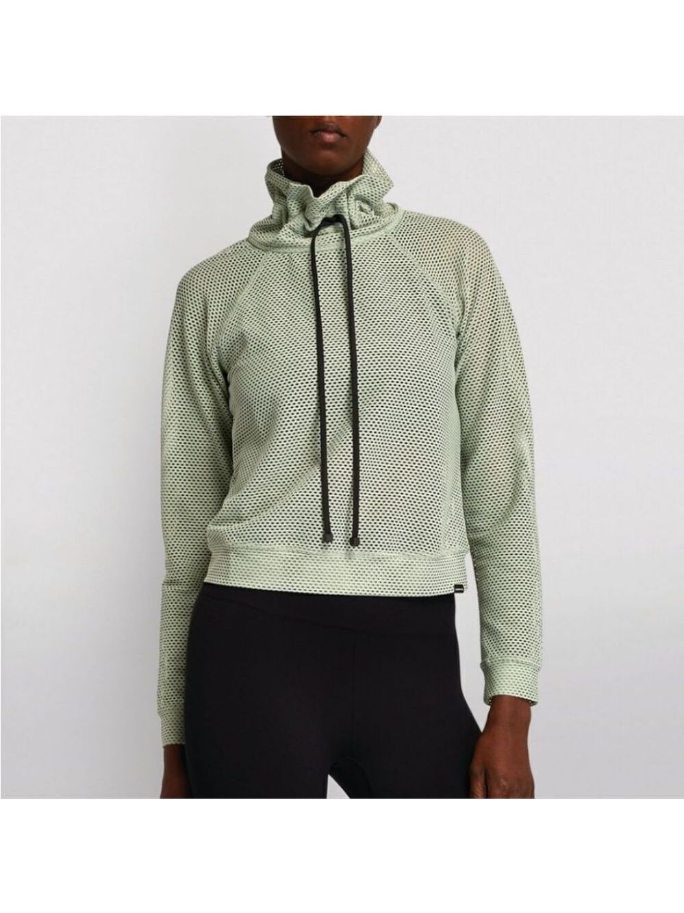 Koral Pump Open Mesh Sweater